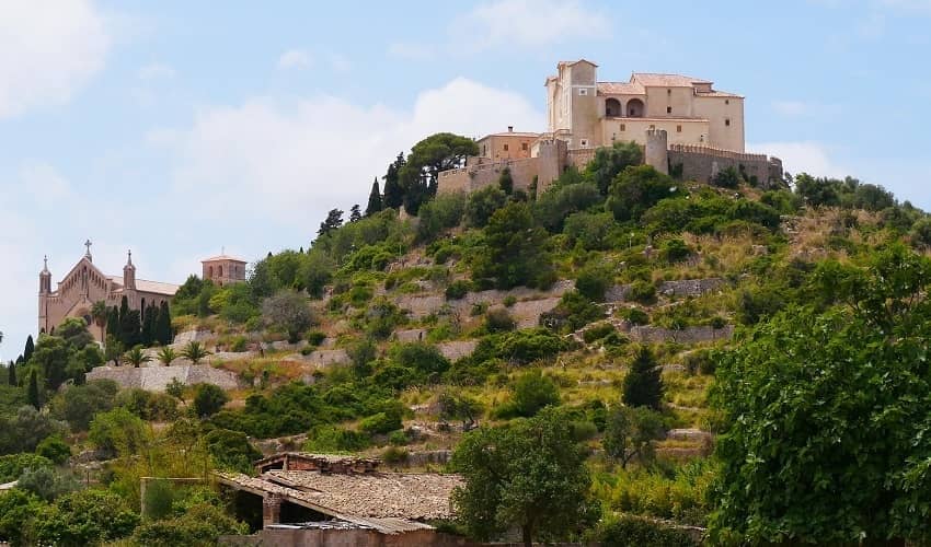 Ermita de Betlem climb – winding road through the Llevant hills